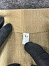 Unbranded Tan 3/4 Sleeve Button-Down Shirt Size L - photo 7