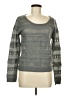 metaphor Metallic Gray Pullover Sweater Size M - photo 1