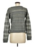 metaphor Metallic Gray Pullover Sweater Size M - photo 2