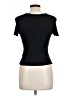 Shein Black Short Sleeve Top Size L - photo 2