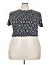 Boden Black Short Sleeve Top Size 4X - photo 1