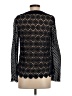 Tory Burch 100% Cotton Black Long Sleeve Top Size 0 - photo 2