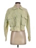 Bershka 100% Cotton Green Jacket Size S - photo 1