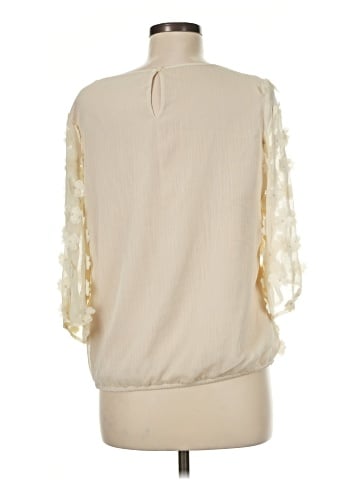 7th Avenue Design Studio New York & Company 3/4 Sleeve Blouse (view 2)
