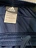 Adidas 100% Polyester Blue Track Pants Size 8 - photo 3