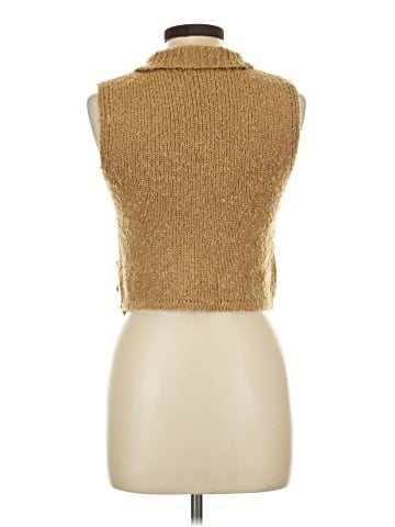 Isalis Sleeveless Button-Down Shirt (view 2)