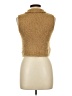 Isalis 100% Acrylic Tan Sleeveless Button-Down Shirt Size L - photo 2
