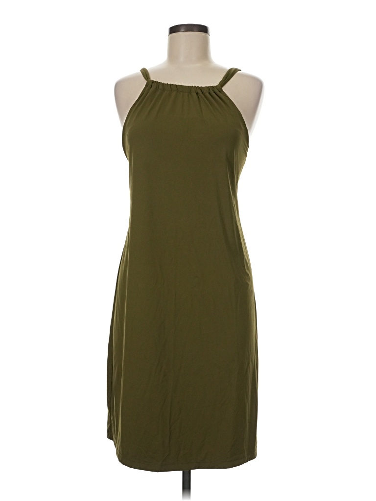 Pre-owned Athleta Casual Dress In Green