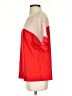 Alex + Alex 100% Polyester Color Block Red Short Sleeve Blouse Size S - photo 5