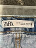 Zara Blue Denim Shorts Size 4 - photo 3