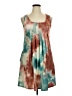 Unbranded Tie-dye Teal Casual Dress Size 0X - photo 1