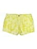 Old Navy 100% Cotton Paisley Yellow Shorts Size 16 - photo 1