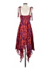 Alexis Multi Color Orange Cocktail Dress Size S - photo 2