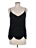 Massimo Dutti 100% Viscose Black Sleeveless Blouse Size 8 - photo 2