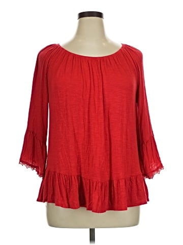 Style&Co 3/4 Sleeve Blouse (view 1)