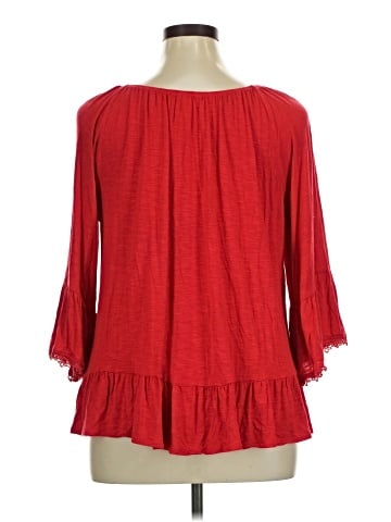 Style&Co 3/4 Sleeve Blouse (view 2)