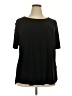 Avenue Black Short Sleeve Top Size 18 Plus - photo 1