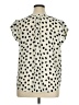 41Hawthorn Polka Dots Ivory Short Sleeve Blouse Size XL - photo 2