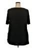 Avenue Black Short Sleeve Top Size 18 Plus - photo 2