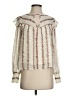 LUQ Ivory Long Sleeve Blouse Size XS - photo 1