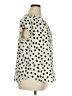 41Hawthorn Polka Dots Ivory Short Sleeve Blouse Size XL - photo 4