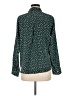 Amour Vert Polka Dots Green Long Sleeve Blouse Size M - photo 2