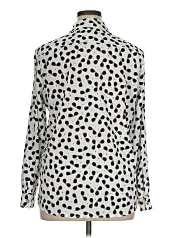 Karl Lagerfeld Paris Long Sleeve Blouse (view 2)