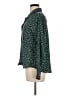 Amour Vert Polka Dots Green Long Sleeve Blouse Size M - photo 5