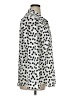 Karl Lagerfeld Paris 100% Polyester Polka Dots Silver Long Sleeve Blouse Size XL - photo 4