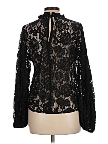Topshop Long Sleeve Blouse (view 2)