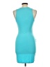 Shein Solid Teal Cocktail Dress Size L - photo 2
