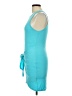 Shein Solid Teal Cocktail Dress Size L - photo 5