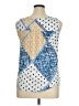 Unbranded Blue Sleeveless Blouse Size XL (petite) - photo 2