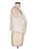 Torn by Ronny Kobo Ivory Sleeveless Blouse Size L - photo 4