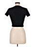 Zara Black Short Sleeve Top Size M - photo 2