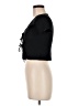 Zara Black Short Sleeve Top Size M - photo 5