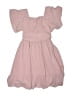 Unbranded 100% Polyester Solid Pink Dress Size 7 - photo 1