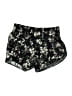 Athleta 100% Polyester Floral Black Shorts Size M - photo 2