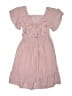 Unbranded 100% Polyester Solid Pink Dress Size 7 - photo 2