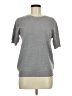 Fab'rik Gray Short Sleeve Top Size M - photo 1