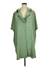 Monki 100% Polyester Green Casual Dress Size XL - photo 1