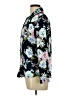 Julia Floral Black Long Sleeve Blouse Size L - photo 5