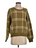 Z Supply Plaid Brown Pullover Sweater Size S - photo 1