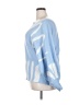 Shein Print Blue Pullover Sweater Size XXL - photo 5