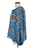 dalia Blue Long Sleeve Blouse Size L - photo 5