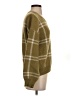 Z Supply Plaid Brown Pullover Sweater Size S - photo 4