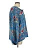 dalia Blue Long Sleeve Blouse Size L - photo 4
