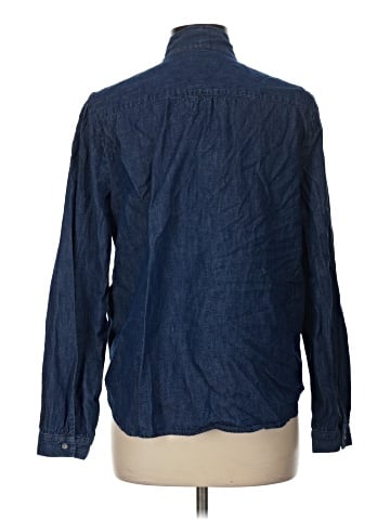 J.Crew Factory Store Long Sleeve Button-Down Shirt (view 2)