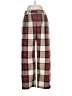 Urban Outfitters Plaid Red Casual Pants Size 4 - photo 1