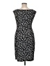 Connected Apparel Houndstooth Black Cocktail Dress Size 14 Petite - photo 2